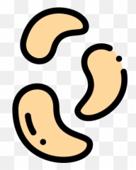 Cashew - Cashew Nut Icon Png,Cashew Png