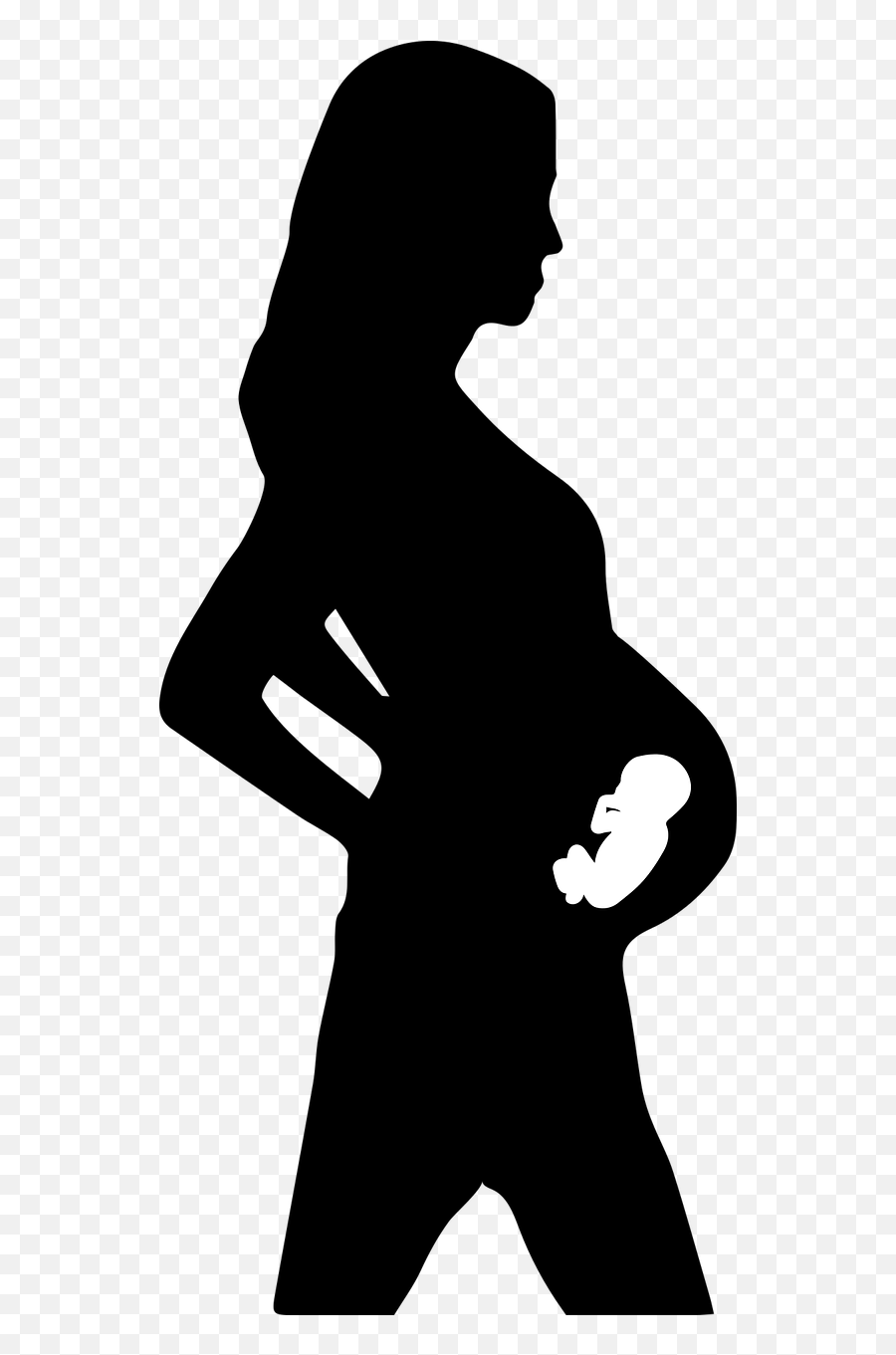 Pregnancy Pregnant Mother - Pregnant Woman Silhouette Transparent Background Png,Pregnant Png
