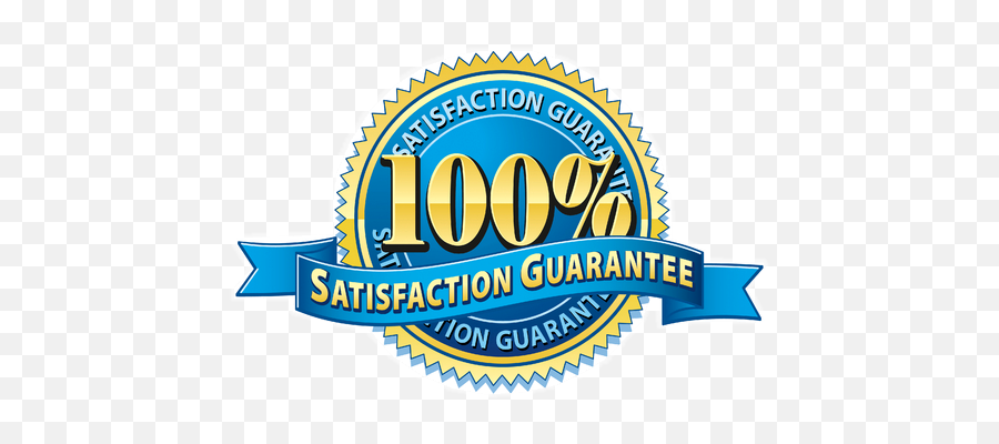 100 - Label Png,Satisfaction Guaranteed Logo