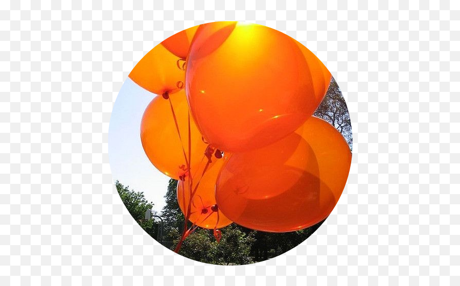 Tumblr Aesthetic Balloon Balloons Png - Orange Balloons Aesthetic,Red Balloons Png