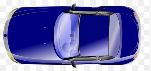 Top View Of A Car Png Transparent - 2d