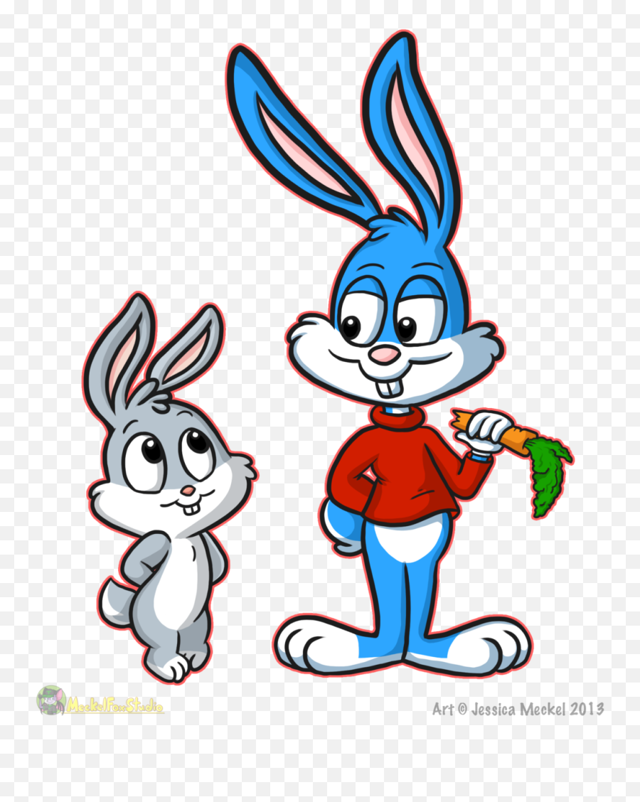 5 Baby Bugs And Buster Bunny - Tiny Toon Adventures Baby Buster Bunny Png,Bugs Bunny Png