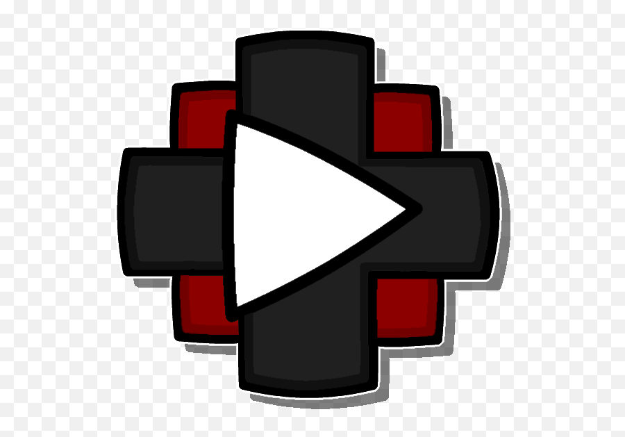 Download Youtube Play Png - Geometry Dash Play Button Full Geometry Dash Play Button Texture,Youtube Play Button Png Transparent