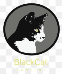 Black Cat Content - Illustration png