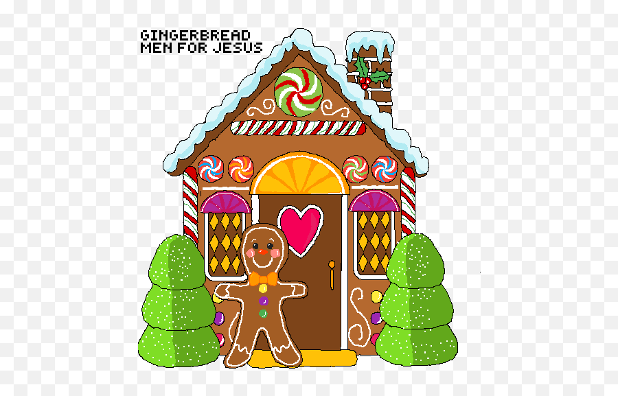 Pixilart - 3 Crosses And An Empty Tomb By Ilovejesus Gingerbread House And Man Png,Empty Tomb Png