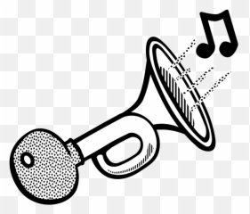 Vector Free Stock Air Horn Clipart - Horn Clip Art Png Horn Clipart Black And White,Airhorn Png