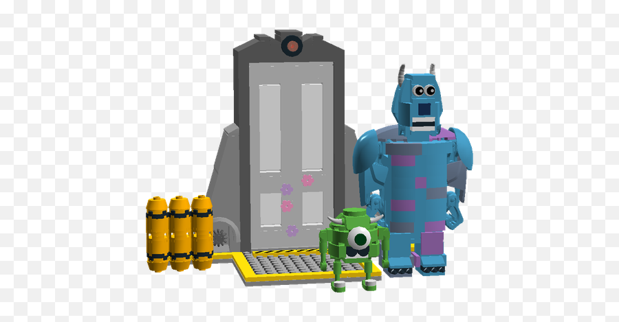 Lego Ideas - Monsteru0027s Inc Mike And Sulley Toy Png,Mike Wazowski Png