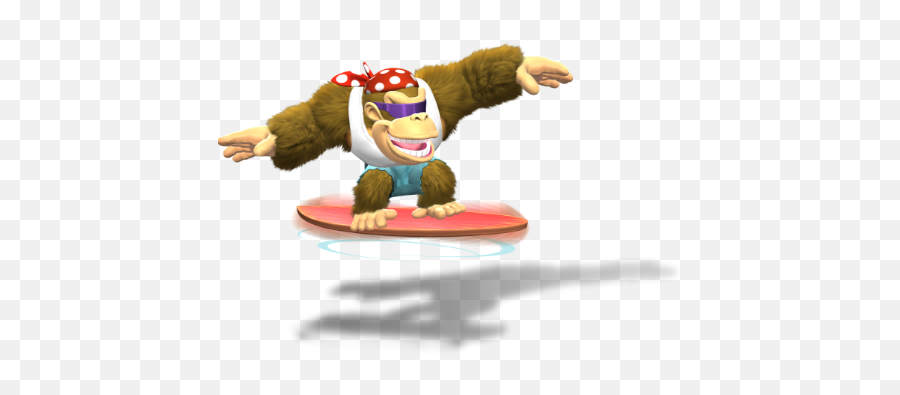 Download Funky Kong Tropical Freeze - Mkwii Funky Kong Transparent Png,Funky Kong Png