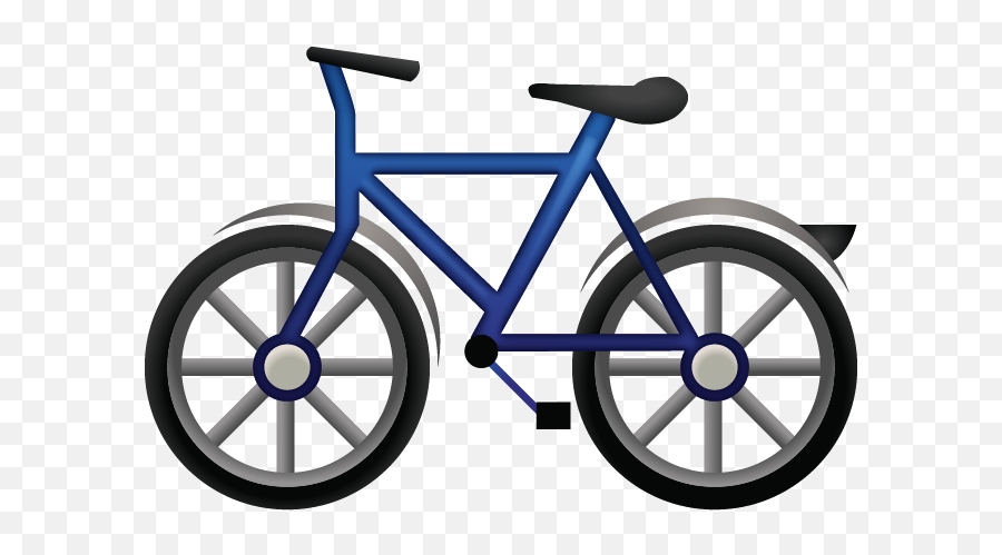 Bicycle Emoji Png Clipart - Bicycle Emoji Png,Bicyclist Png