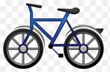 Bicycle Emoji Png Clipart - Bicycle Emoji Png,Bicyclist Png