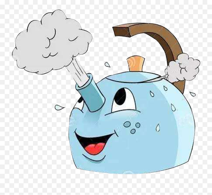 Download Kettle Water Vapor Png Image - Kettle Cartoon,Vapor Png