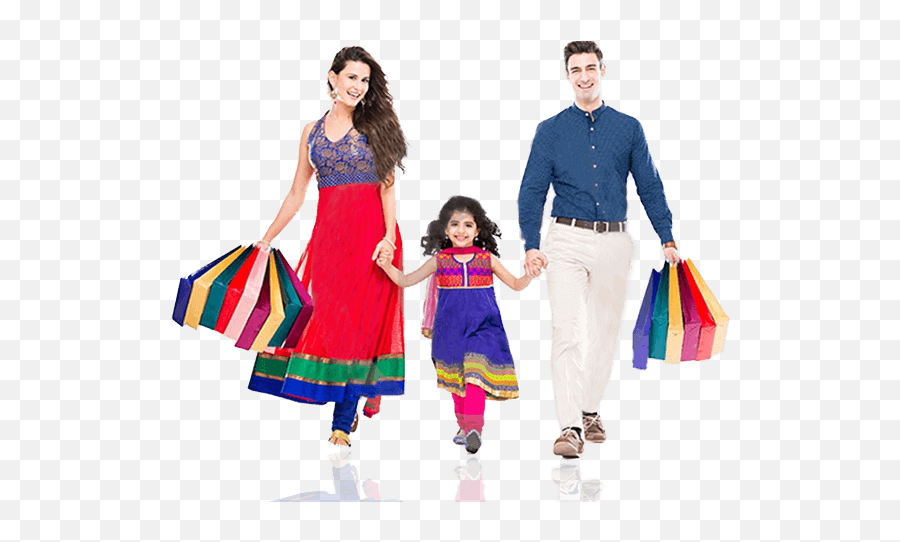 Download Online Recharge - Family Shopping Images Png Full Family Shopping Images Hd Png,Shopping Png
