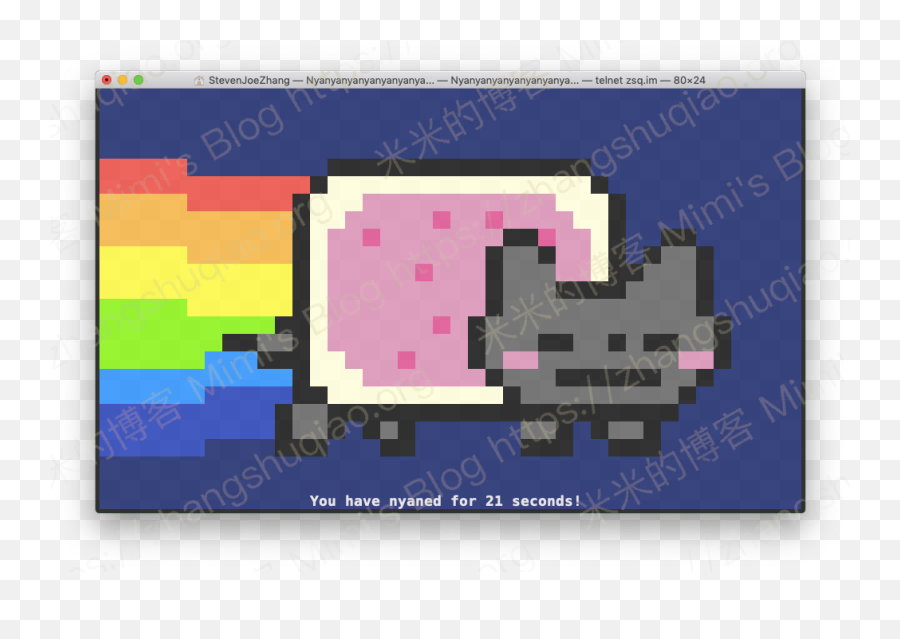 Telnet Nyancat - Creative Arts Png,Nyan Cat Png