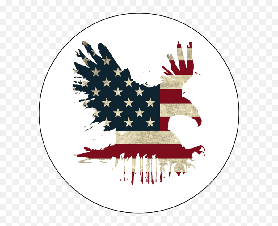 Download Hd American Eagle - T Shirt American Eagle Png Eagle In Red And Blue,American Eagle Png