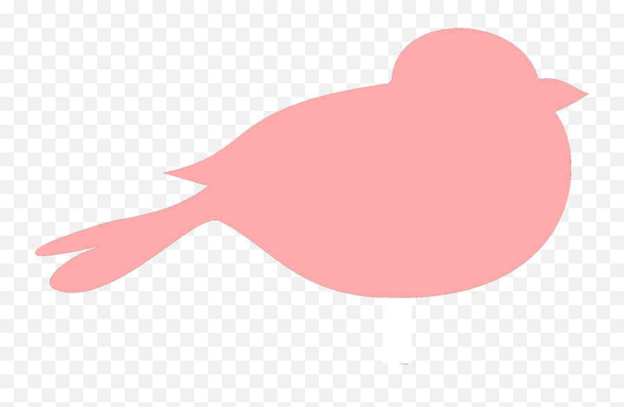 Pink Bird Clip Art - Brown Bird Png,Bird Clipart Png
