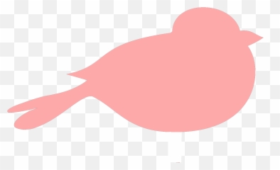 Pink Bird Clip Art - Brown Bird Png,Bird Clipart Png