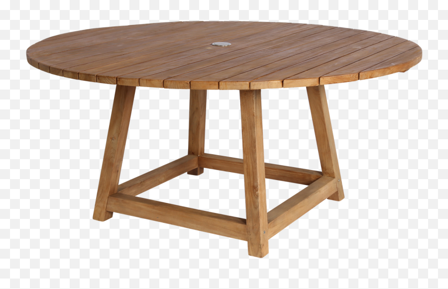 Garden Table - Roundtable Teak Png,Outdoor Table Png