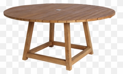 Garden Table - Roundtable Teak Png,Outdoor Table Png