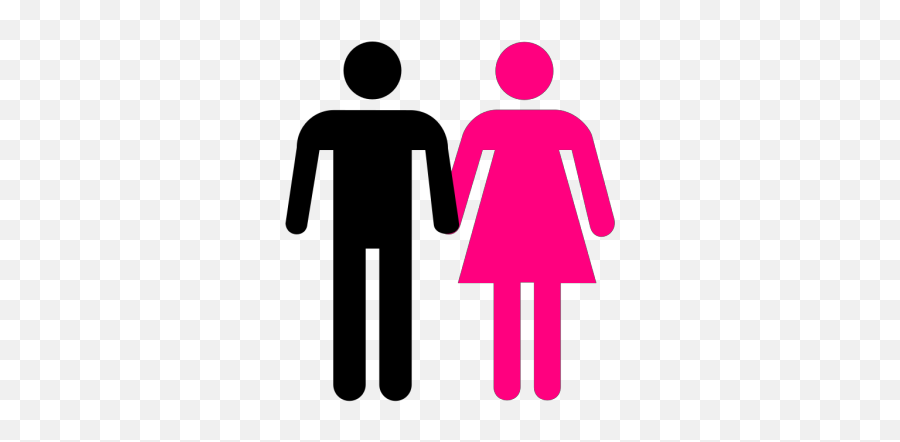 Men Women Holding Hands Png Svg Clip - Male And Female Holding Hands,Holding Hands Png