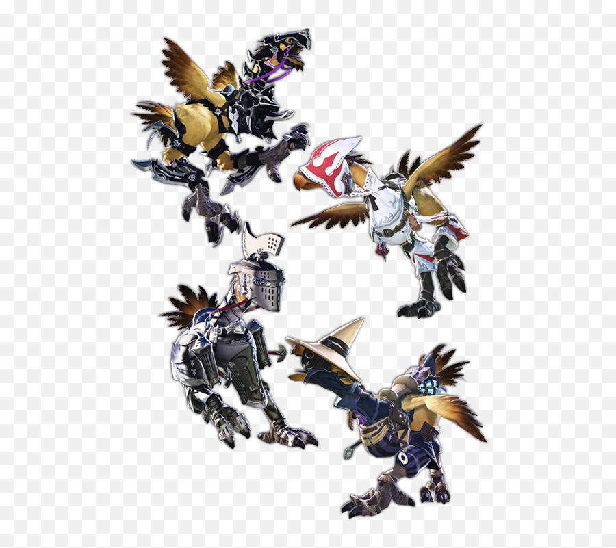 A Realm Reborn - Ffxiv Chocobo Paladin Barding Png,Chocobo Png