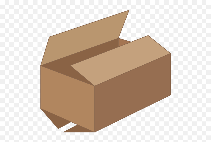 Box - Regular Slotted Containers Png,Cardboard Box Png