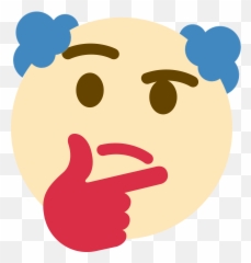 Oc Thinking Clown Png