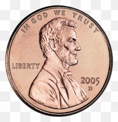 2005 Penny Obv Unc D - Penny Png,Penny Png