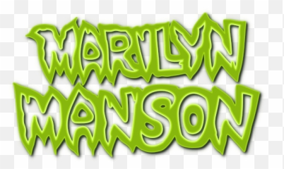 Marilyn Manson - Logo Png