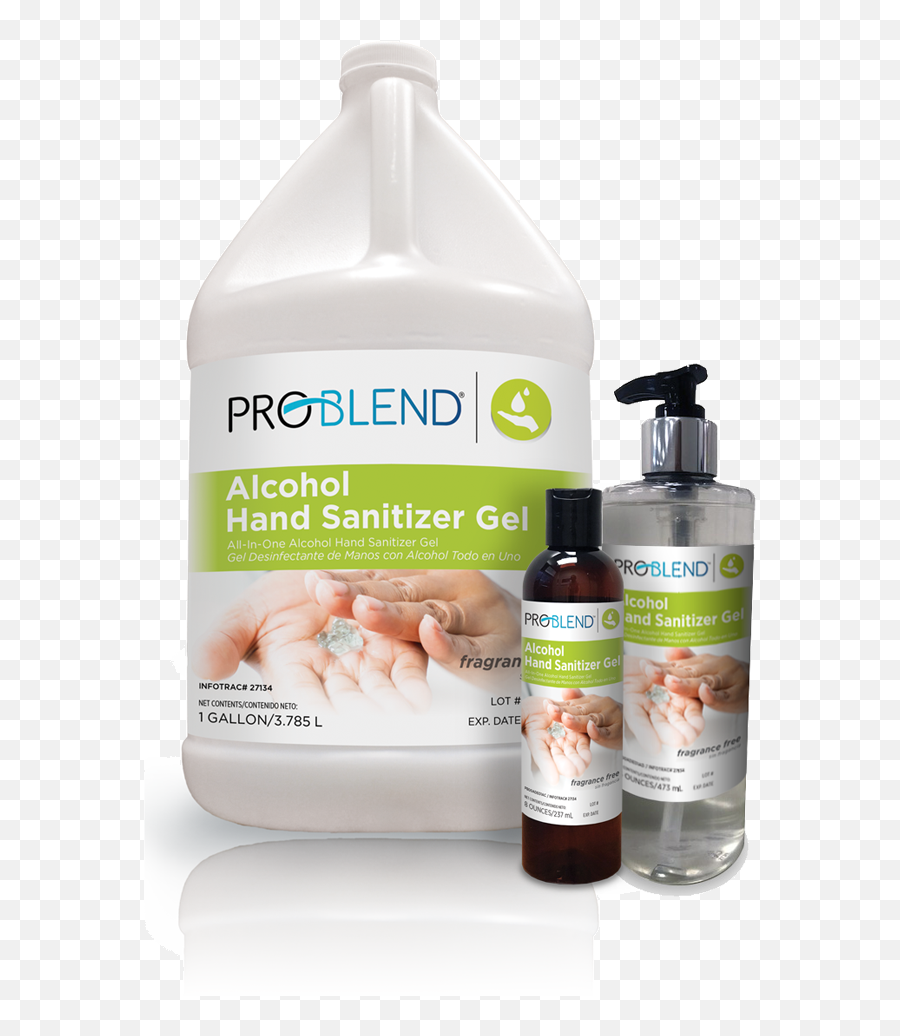 Problend Alcohol Hand Sanitizer Gel - Household Cleaning Supply Png,Hand Sanitizer Png