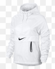 Download Nike Swoosh Png White Picture - Hoodie