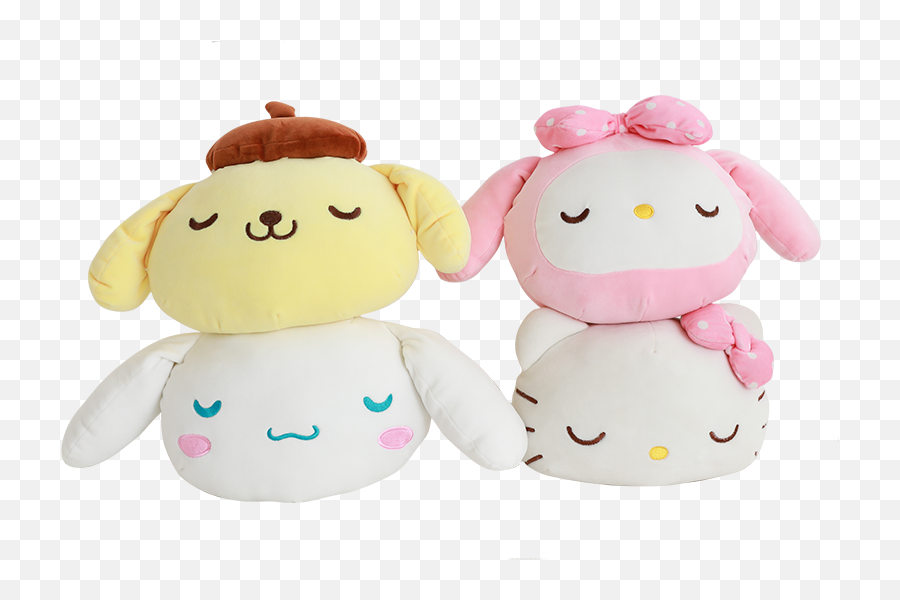 Purin Stuffed Animal Baby Dolls Kitty - Soft Png,Cinnamoroll Transparent