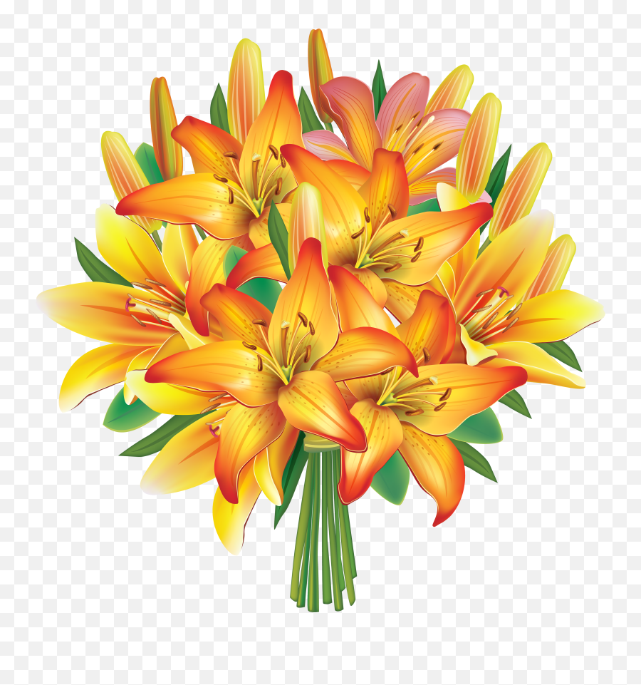 Flower Boquet Jpg Free Stock Png Files - Cartoon Bunch Of Flowers,Flowers  Bouquet Png - free transparent png images 
