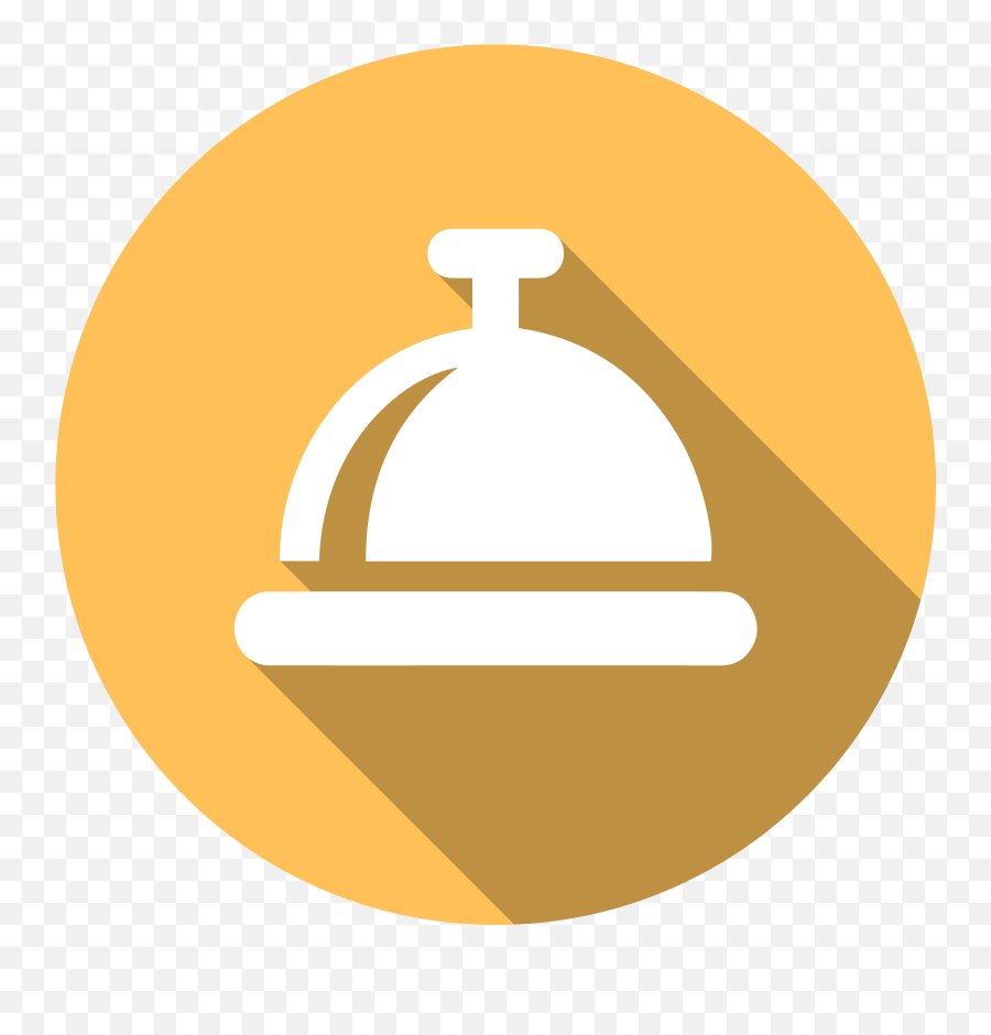 Download Icon Of A Bell - Hospitality Icon Transparent Hospitality Icon Transparent Png,Youtube Bell Icon Transparent