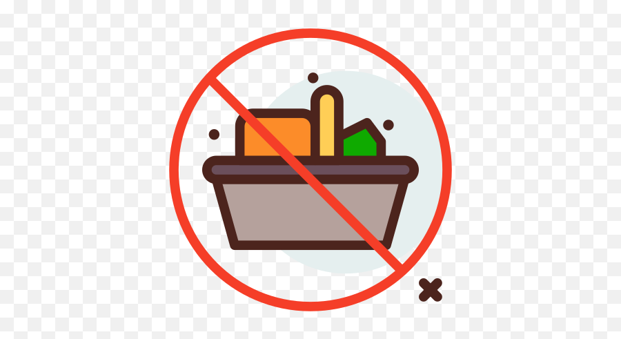 No Shopping Cart Free Vector Icons - Club America Draw Png,Free No Image Available Icon