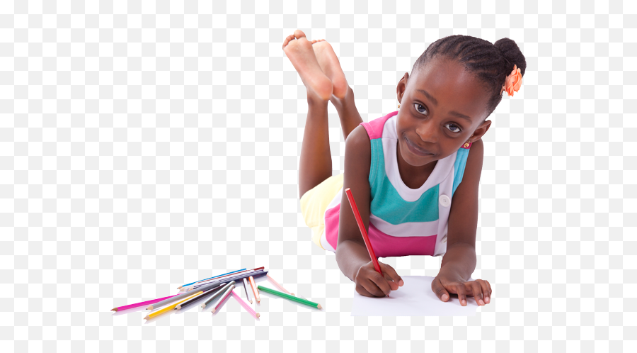 Black Child Png Hd - African American Children Png,Kids Playing Png