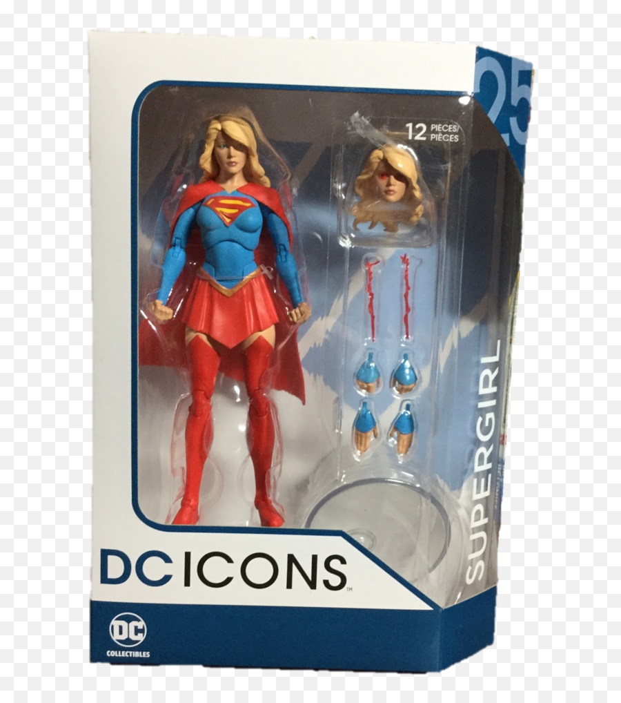 Dc Collectibles Icons Supergirl Action - Dc Icons Rebirth Supergirl Png,Dc Icon Harley Statue