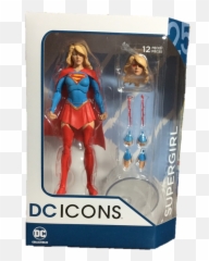 Dc Collectibles Icons Supergirl Action - Rebirth png