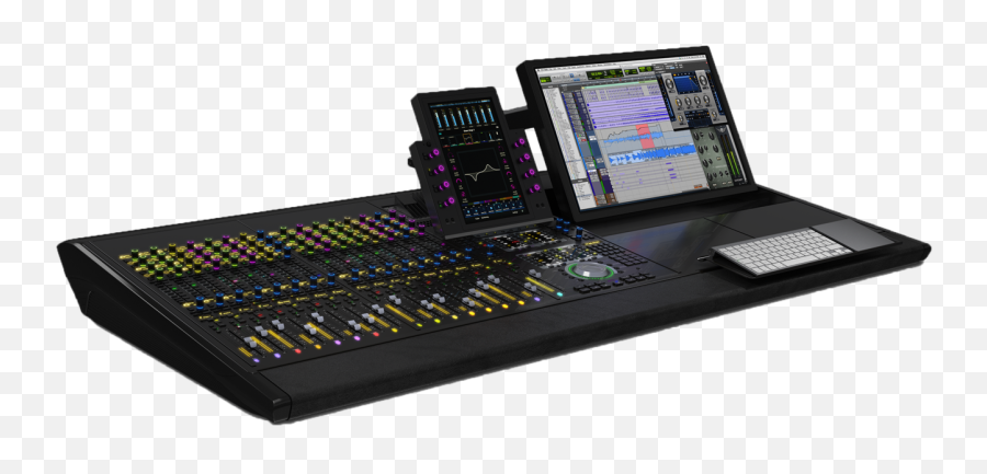 Avid Pro Tools - Pro Tools S6 M40 Png,Icon Portable 9 Fader Have Motorized Faders