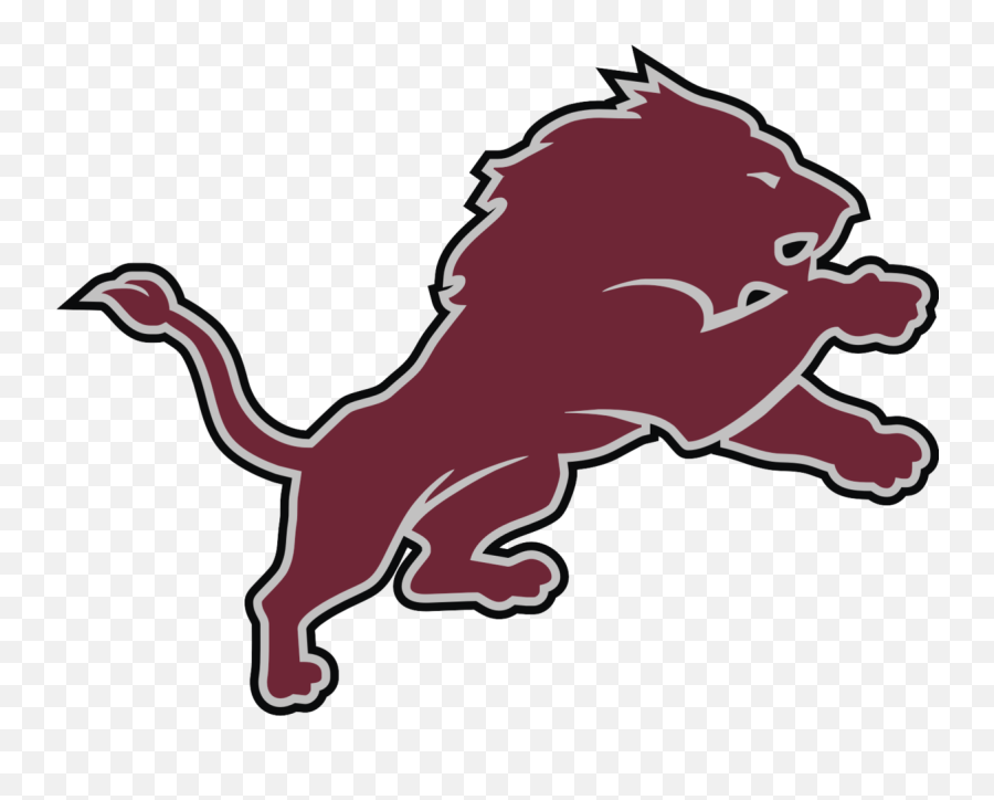 Download Lion - Nfl Detroit Lions Png Image With No Detroit Lions Logo,Detroit Lions Logo Png