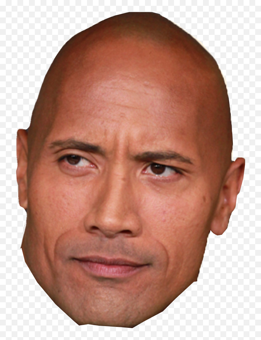 Download The Rock Head Png - Fact Of The Matter,The Rock Png