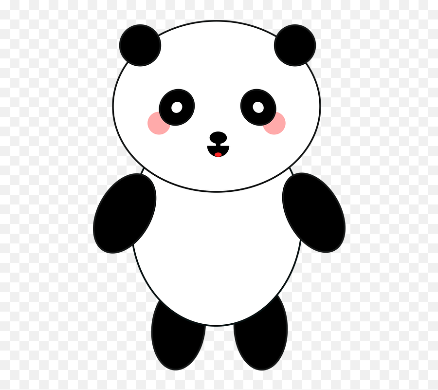 Panda Bear Mammal - Free Vector Graphic On Pixabay Giant Panda Png,Cute Panda Png