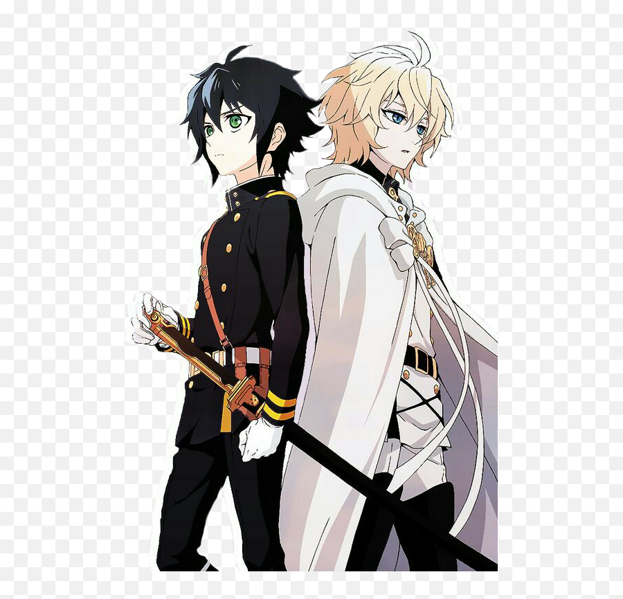 Popular And Trending Owarinoseraph Stickers - Owari No Seraph Mikaela Png,Yuichiro Hyakuya Icon