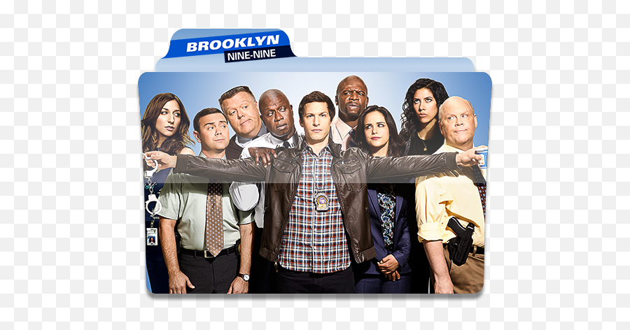 Brooklyn Nine 99 Comedy Sitcom Tv Show - Brooklyn Nine Nine Cast Png,Tv Show Icon