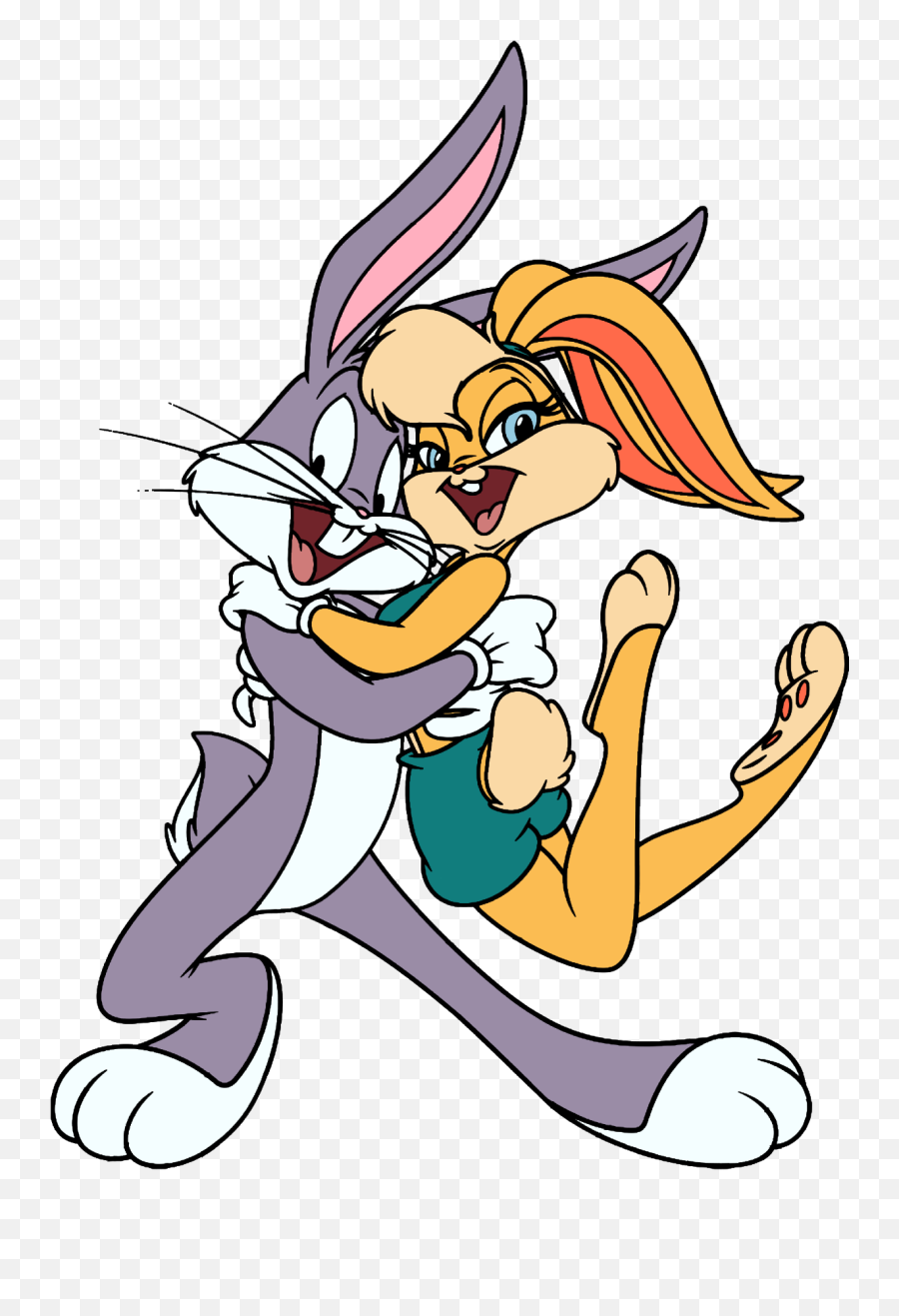 Bugs Bunny Christmas Clipart - Clipart Suggest Lola Bunny Y Bugs Bunny Png,Bugs Bunny Icon