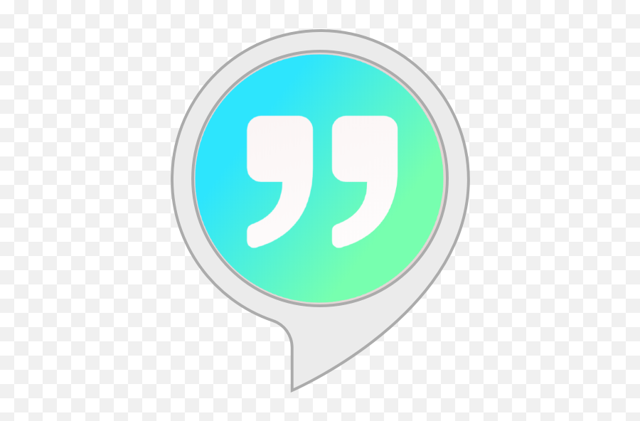 Amazoncom Famous Quotes Alexa Skills - Dot Png,Hangouts Icon Png