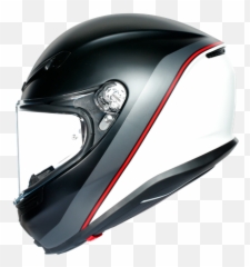 Agv K6 Ece Dot Mono - Minimal Pure Matt Blackwhitered Agv K 6 Minimal Png,Agv K3 Rossi Icon Helmet