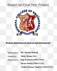 Pdf Weather Application Android Development Sourav - Bengal College Of Engineering Technology png