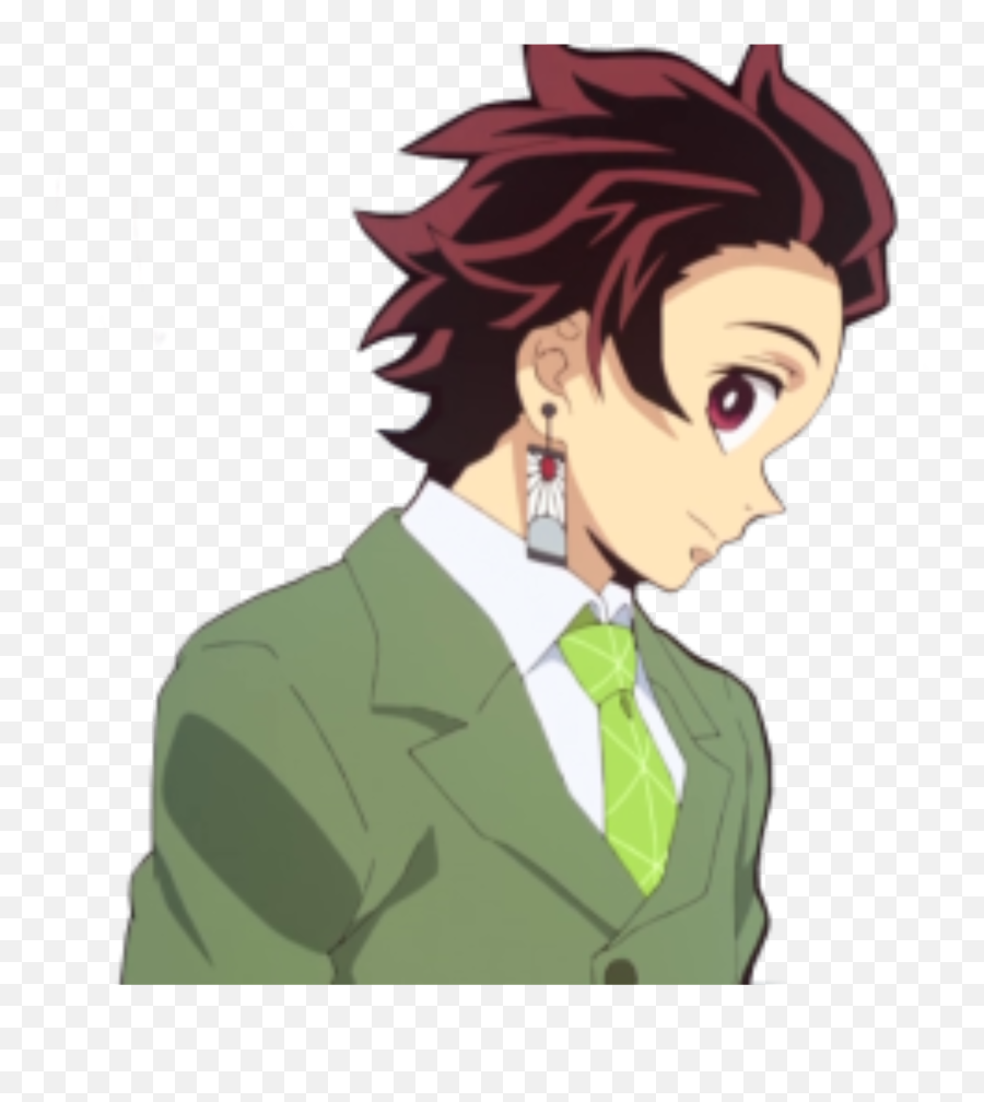 15 Tanjiro Kamado Premades Sticker By Isuckatedits - Tanjiro Formal Png,Zenitsu Icon