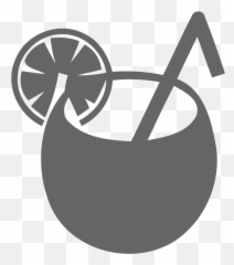 Coconut Drink With Lime Free Icon Download Png Logo - First Order