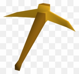 Gilded Pickaxe - OSRS Wiki Vertical png